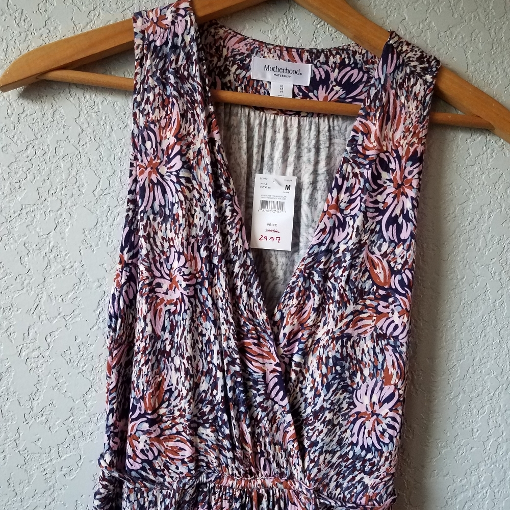 Motherhood Maternity Sleeveless Dress